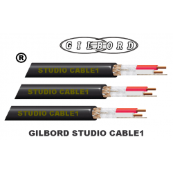 Gilbord studio cable1 2+blentaz  καλώδιο μικροφωνικό στρογγυλό.